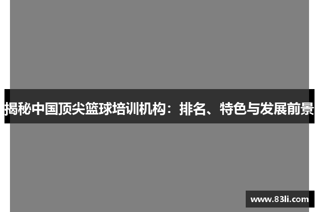 揭秘中國頂尖籃球培訓(xùn)機構(gòu)：排名、特色與發(fā)展前景